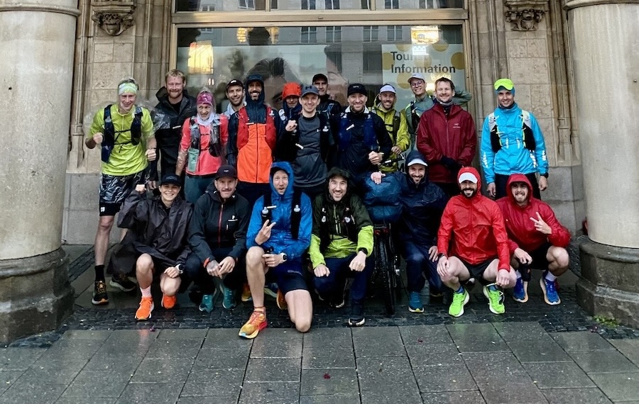 Start des 4. Munich Breweries Ultra, Team-Foto